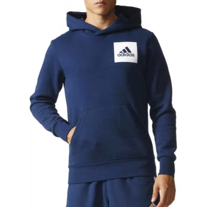 Adidas Adidas Sweatshirts Men's Blue Hooded Moderate