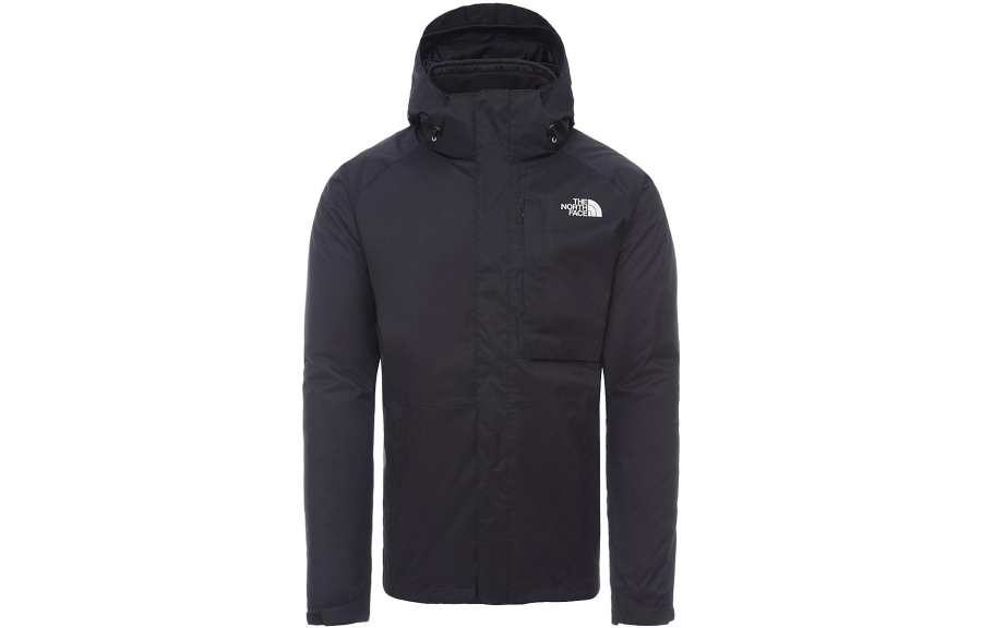 THE NORTH FACE Waterproof, Windproof, And Breathable Windbreaker Jacket Men's Black