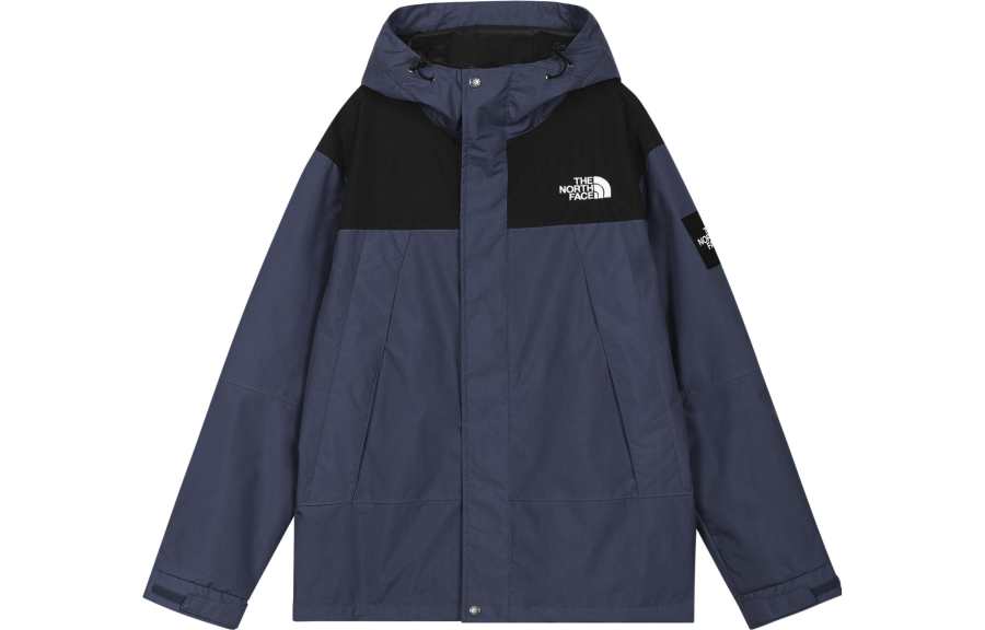 THE NORTH FACE Jackets Men's Navy Blue Hooded Moderate Other