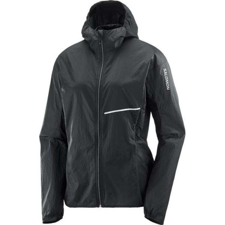 SALOMON SENSE AERO WIND Jackets & Coats Unisex Pitch Black