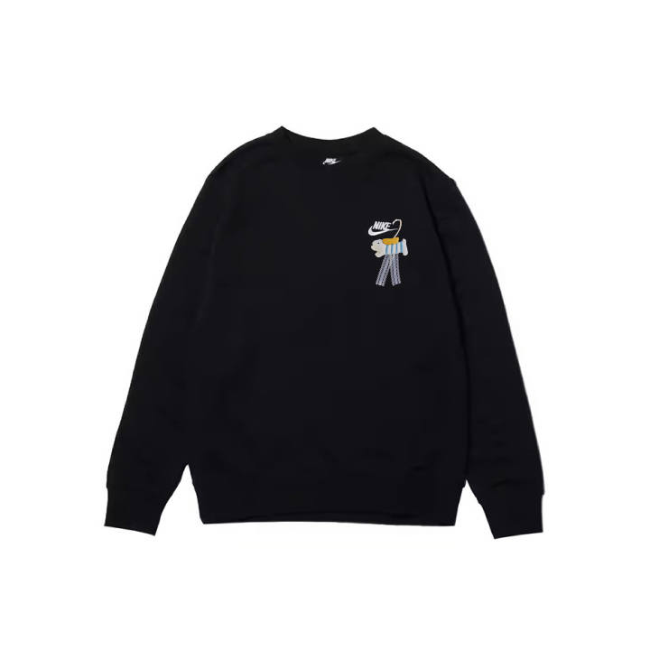 Nike Nike Sweatshirts Men's Black Crew Neck Moderate