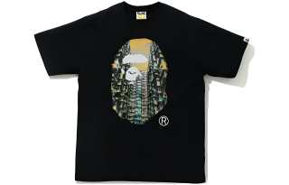 A BATHING APE Bape Hong Kong 15th Anniversary Photo Ape Head Tee