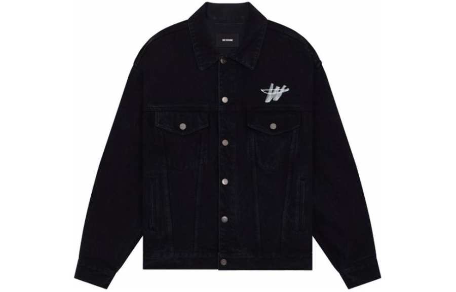 WE11DONE WE11DONE SS24 Denim Jacket Unisex Black