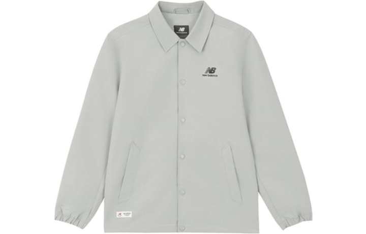 New Balance New Balance Jackets Unisex Gray Lapel Moderate Other