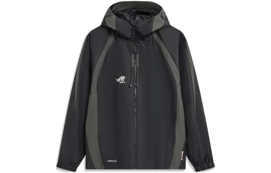 Li-Ning Li Ning Badfive Windproof Windbreaker Jacket Men's Black