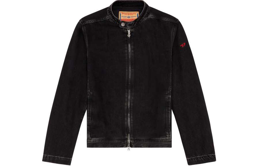 DIESEL Diesel D-Glory denim moto jacket