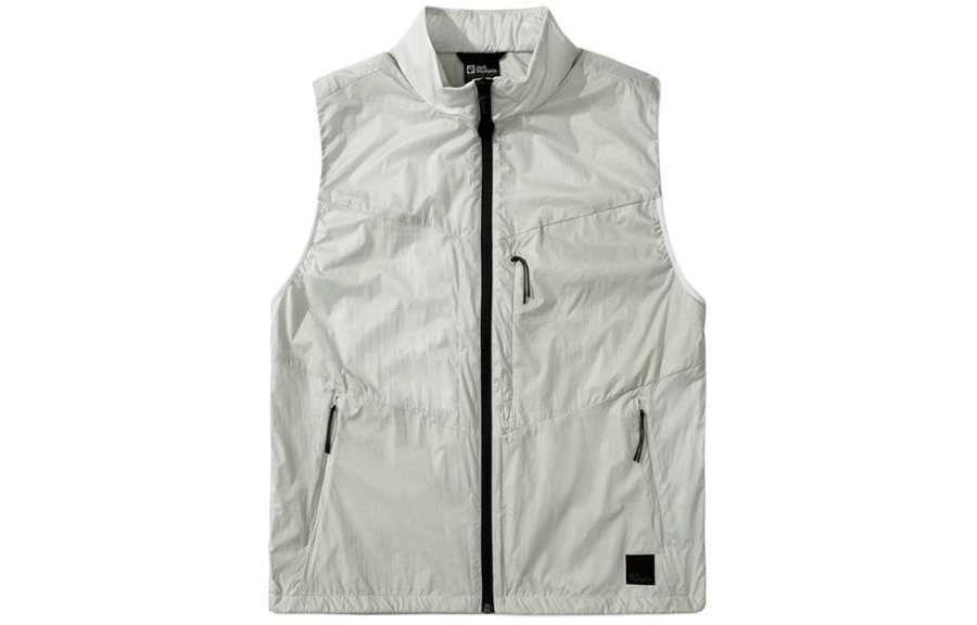 JACK WOLFSKIN Vests Men's Stand Collar Moderate Other