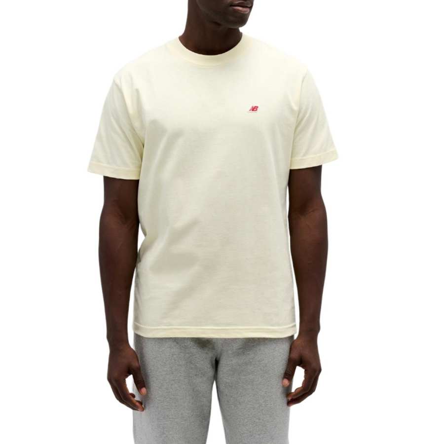 New Balance New Balance Made In USASEMI Over FIT T Shirt Unisex Yellow