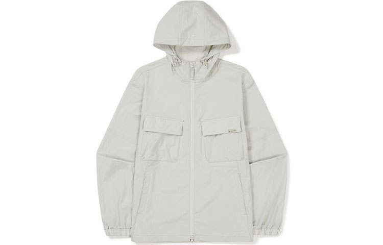 Snow Peak Jackets Men's Beige Gray Hooded Moderate Other