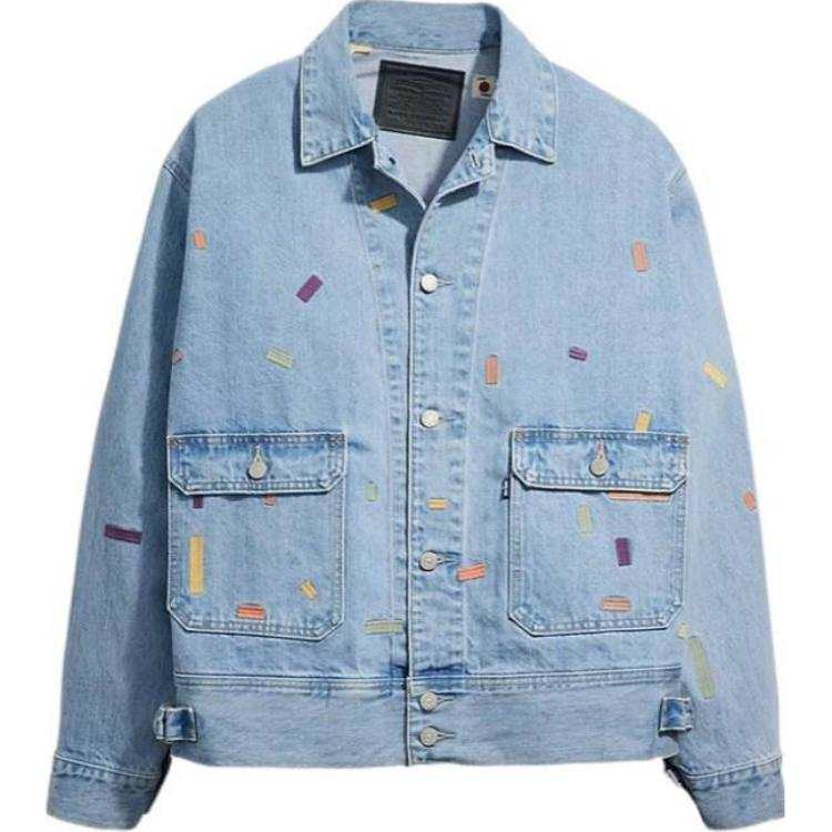 Levis Levis Embroidered Denim Jacket