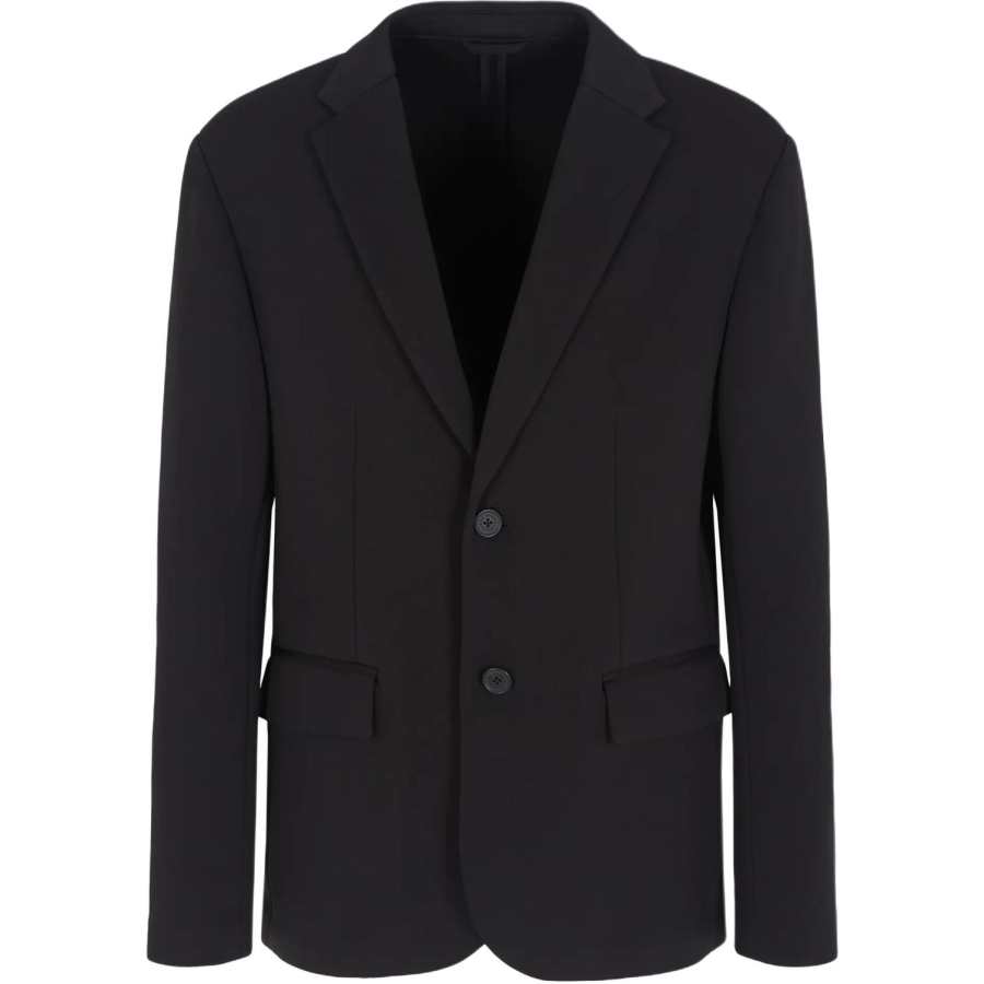 ARMANI EXCHANGE SS24 Business Suit Coat Men's Black