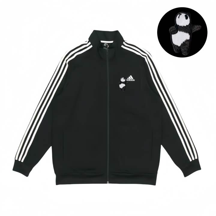 Adidas Adidas Jackets Unisex Black Stand Collar Moderate Pilot