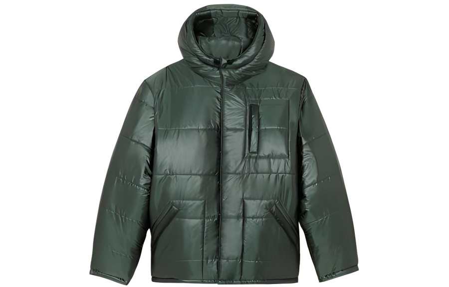 Maison Kitsune SS22 Puffer Jacket Unisex Green