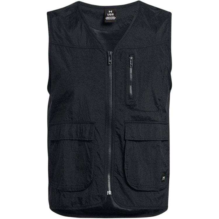 Under Armour Under Armour Vests Men's Black Collarless Moderate Other
