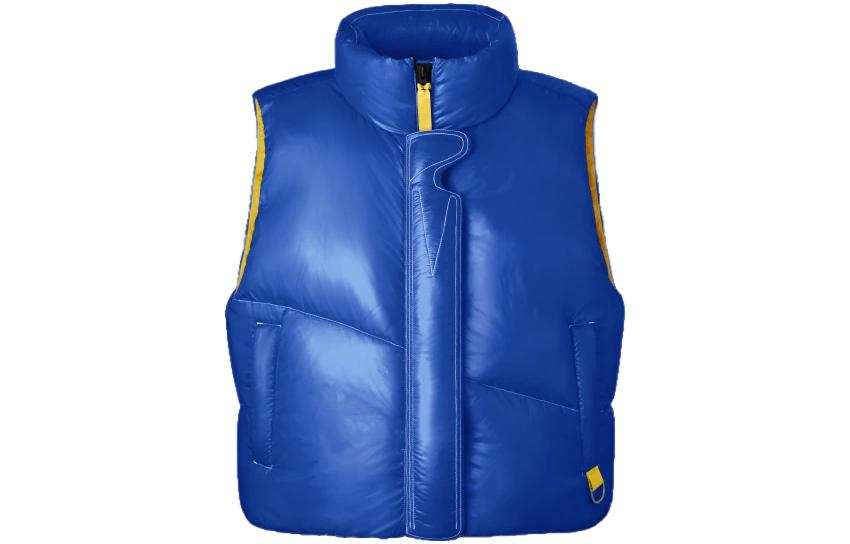 Canada Goose Canada Goose Vests Unisex Blue Stand Collar Moderate Other