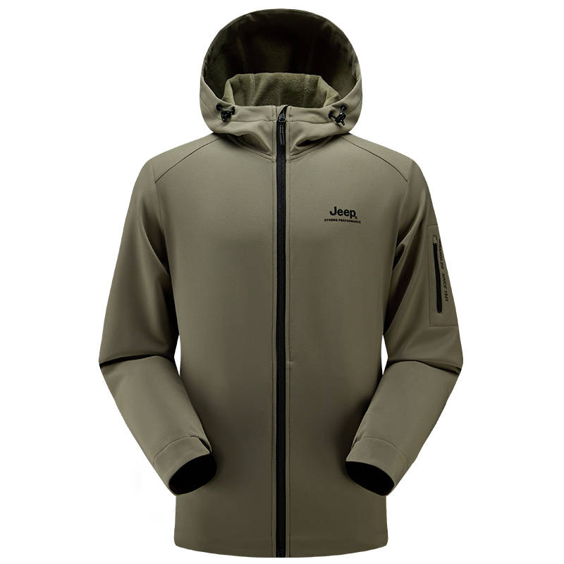 Jeep Jeep Hooded Jackets & Coats Men's