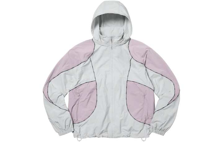 Supreme Supreme Logo Piping Hooded Track Jacket