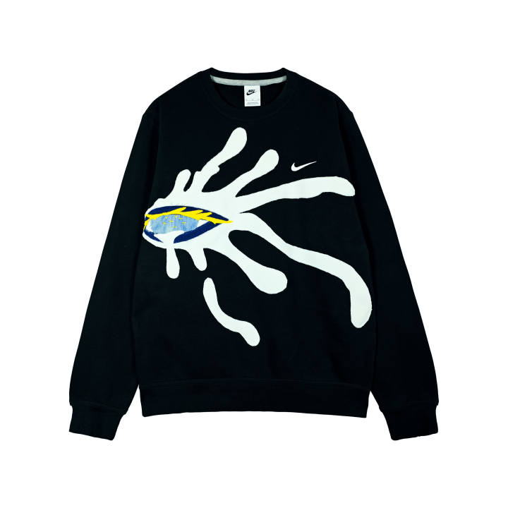 Nike Nike Sweatshirts Unisex Black Crew Neck Moderate