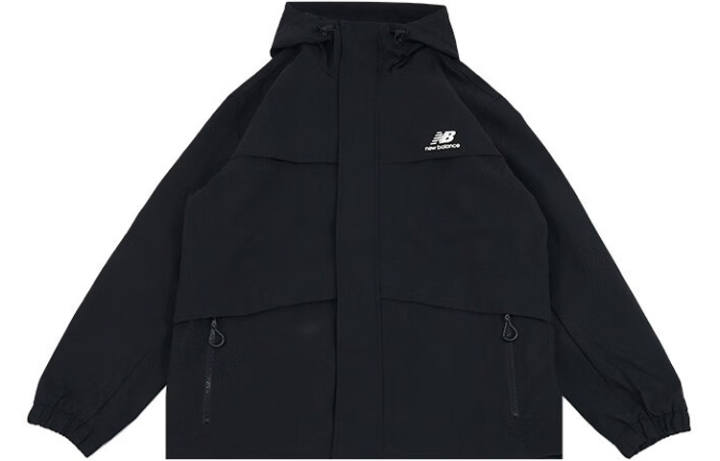 New Balance New Balance Jackets Men's Black Hooded Moderate Other