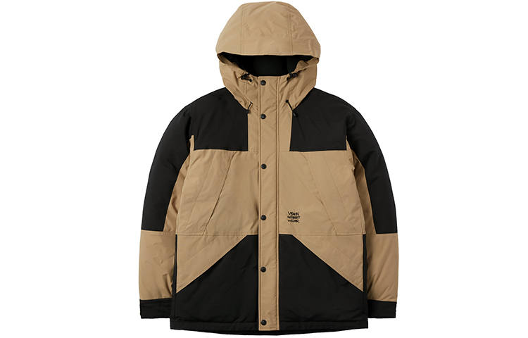 Vision Street Wear Down Jacket Unisex Khaki