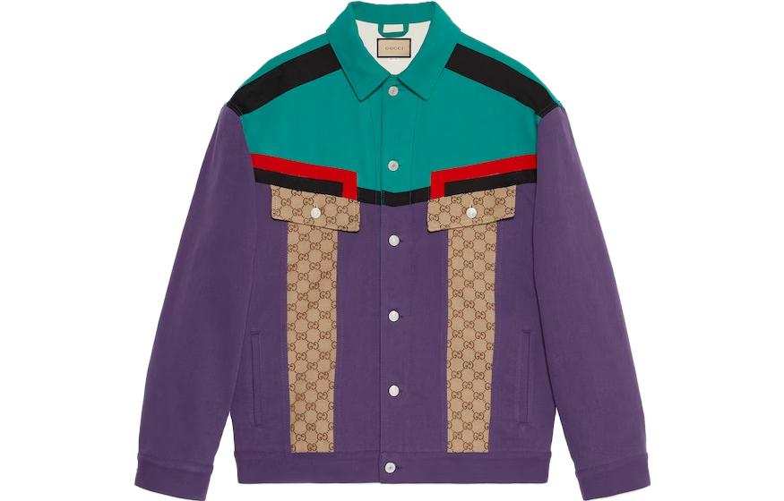 GUCCI Jackets & Coats Men's Purple