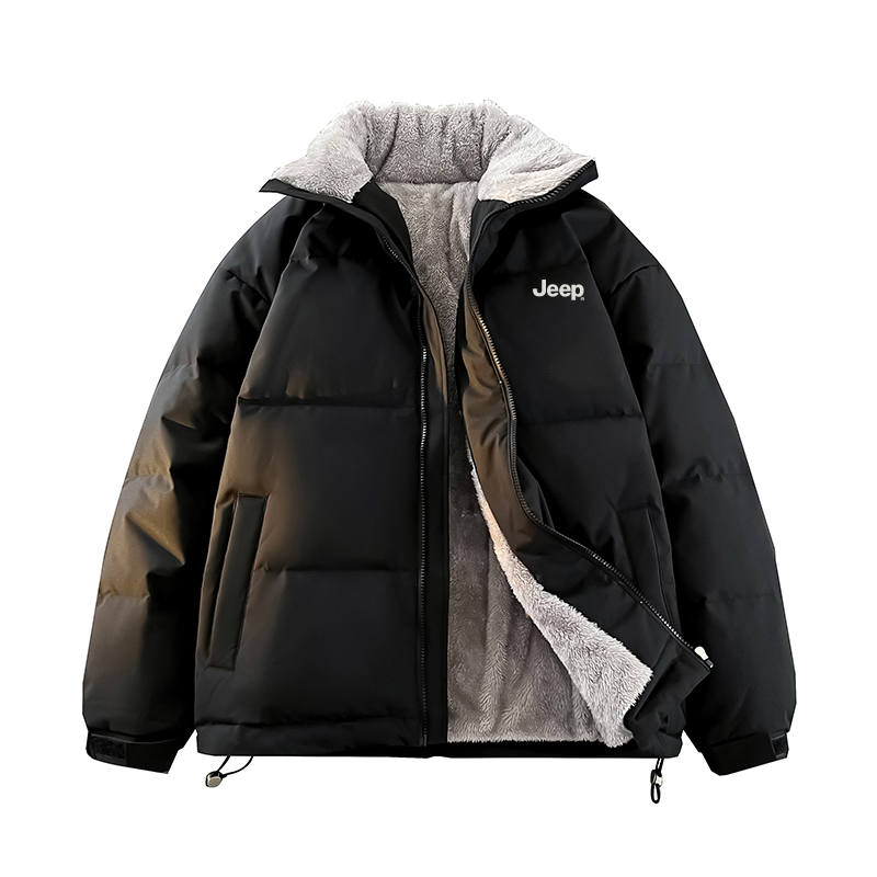 Jeep Jeep Down Jackets Unisex Stand Collar Thickened Down Coat