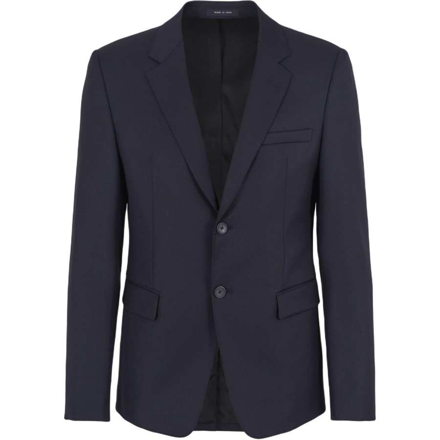EMPORIO ARMANI FW24 Business Suit Coat Men's Marine Blue