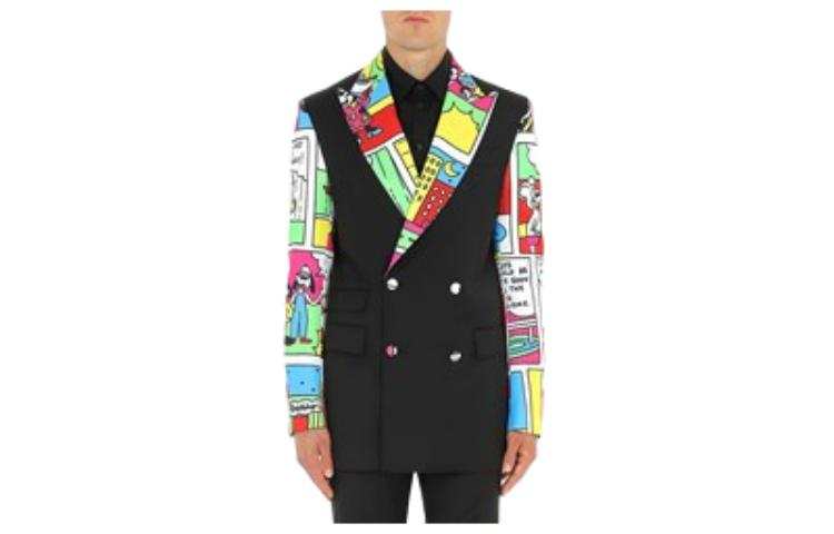 MOSCHINO Business Suit Men's Black