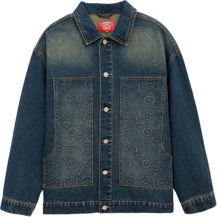 SPRAYGROUND SPRAYGROUND Denim Jacket Men's Blue