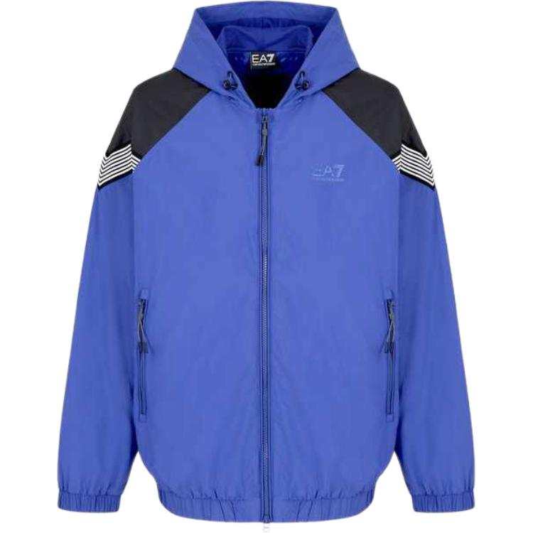 EMPORIO ARMANI EA7 SS25 Jacket Men's Ironweed Blue