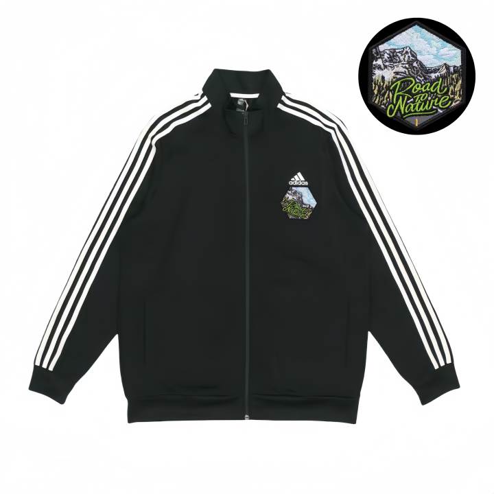 Adidas Adidas Jackets Unisex Black Stand Collar Moderate Pilot