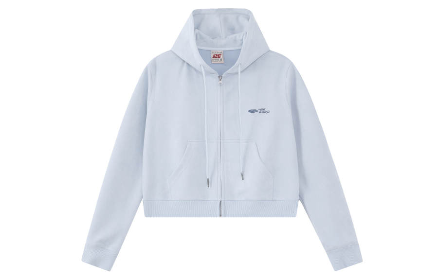 F426 Sweatshirts Unisex Hooded Moderate Cardigan