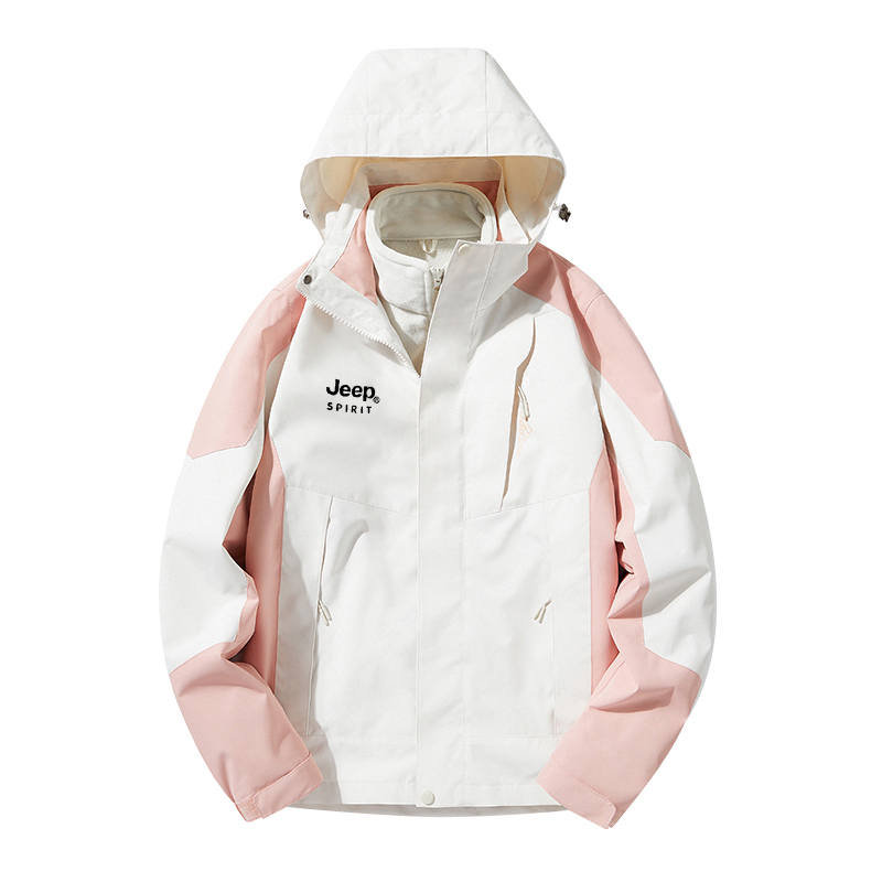 JEEP SPIRIT Fall Winter Thermal, Waterproof, Windproof Windbreaker Jacket Unisex