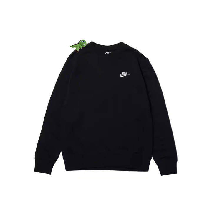 Nike Nike Sweatshirts Men's Black Crew Neck Moderate Regular