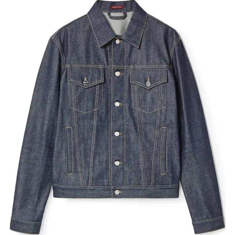 GUCCI SS24 Denim Jacket Men's Blue