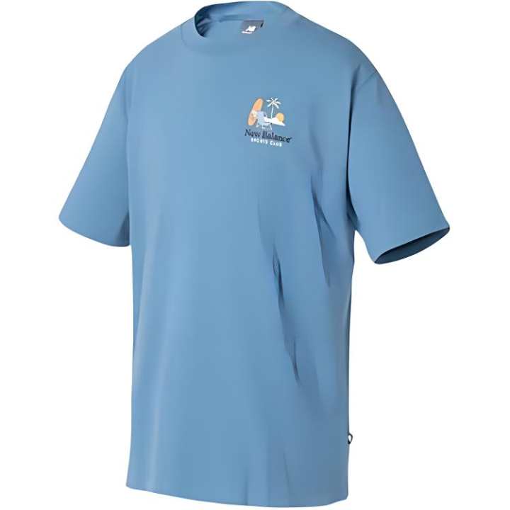 New Balance New Balance T Shirt Unisex Blue