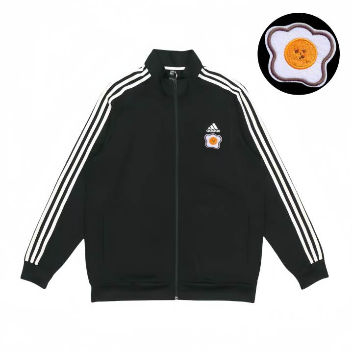 Adidas Adidas Jackets Unisex Black Stand Collar Moderate Pilot