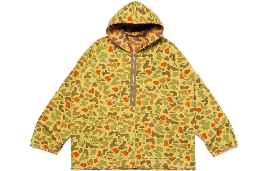 HUMAN MADE Military Collection Jackets Unisex Olive Green Hooded Moderate Other