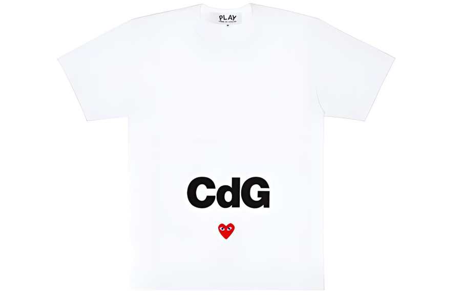 CDG Play CDG Play CDG Play T shirt