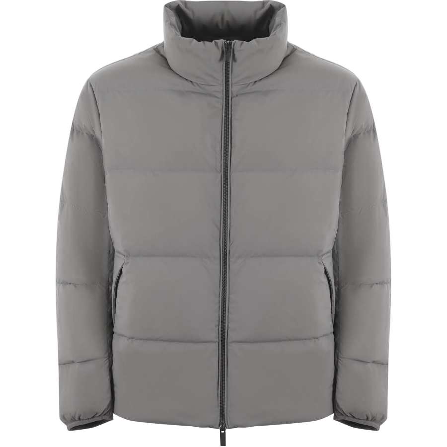 EMPORIO ARMANI High-Neck Zipped Padded Jacket