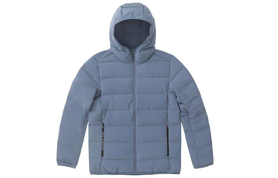 ANTA Anta Variety Training Collection Down Jacket Men's Silver Stand Gray