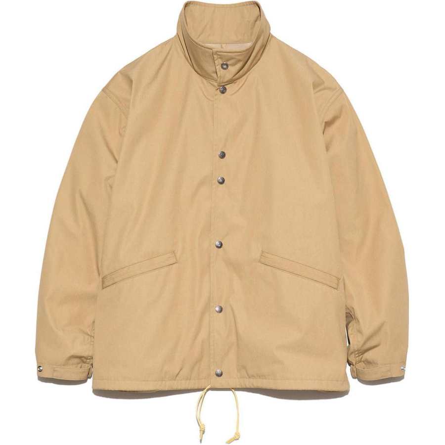 THE NORTH FACE PURPLE LABEL Jackets Men's Beige Stand Collar Moderate Other