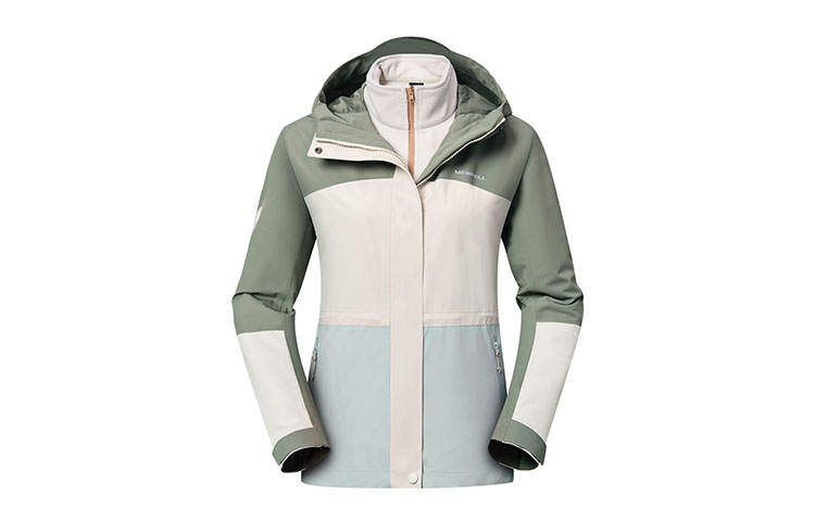 MERRELL Windbreaker Jacket Women's Army Green