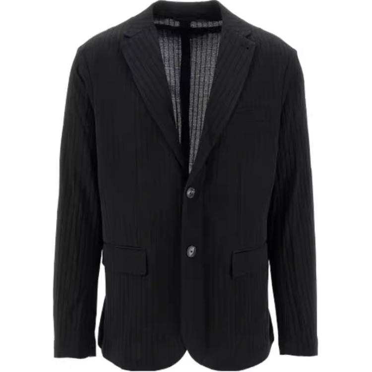 EMPORIO ARMANI Business Suit Coat Men's Black