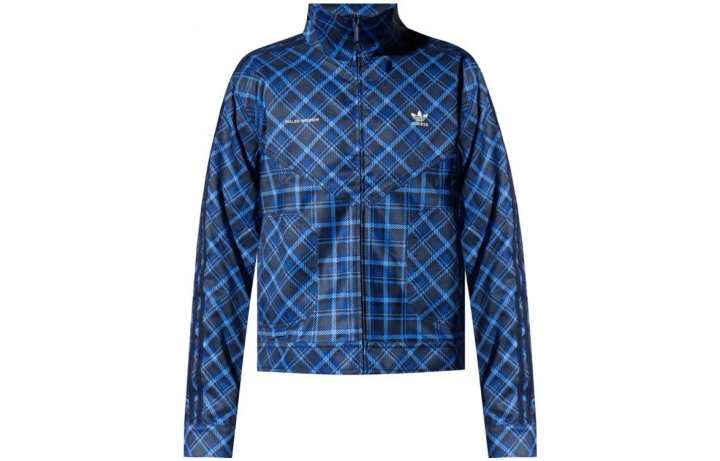 Adidas Adidas Jackets Men's Blue Stand Collar Moderate Other