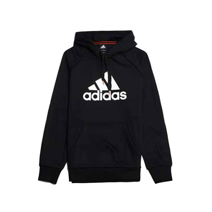 Adidas Adidas Sweatshirts Men's Black Hooded Moderate Other