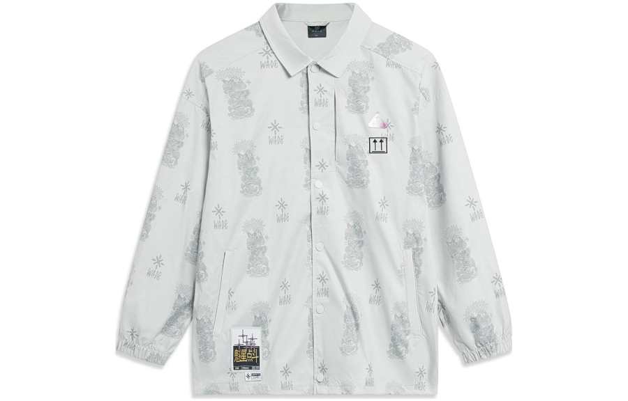 Li-Ning Li Ning Jacket Unisex Stone Gray