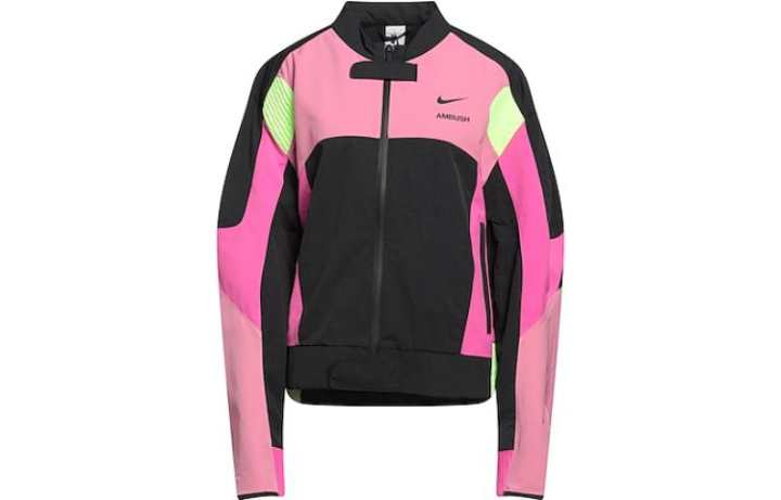 Nike Nike Jackets Unisex Pink Stand Collar Moderate Other