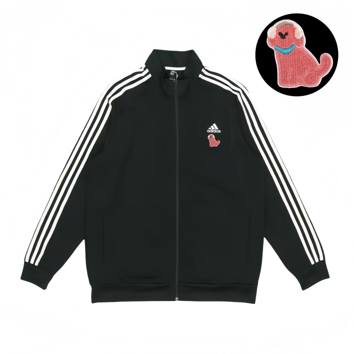 Adidas Adidas Jackets Unisex Black Stand Collar Moderate Pilot