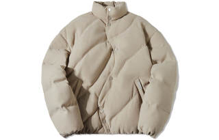 ROCAWEAR Down Jackets Unisex Stand Collar Thickened Quilted Down Jacket